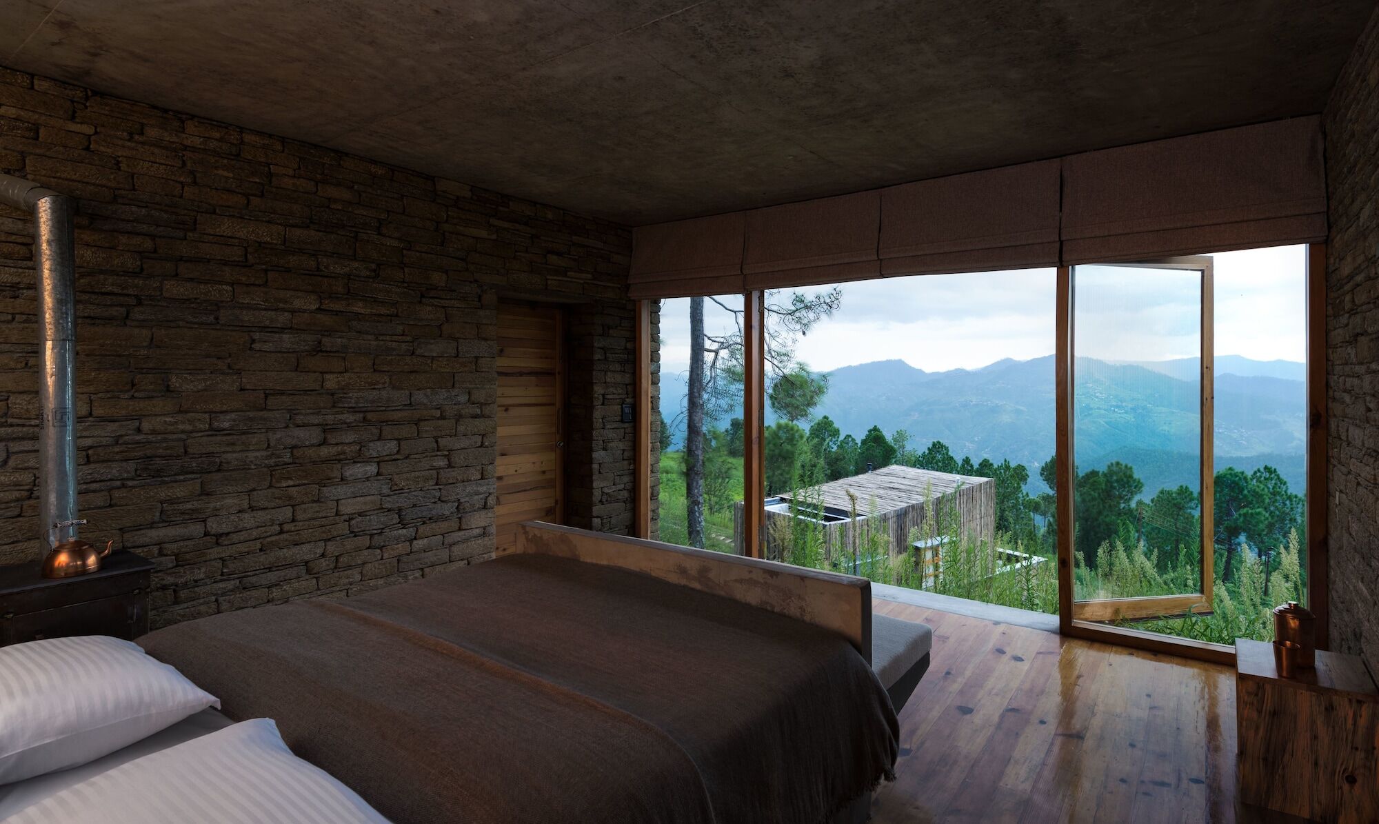 Hotel The Kumaon à Binsar Extérieur photo